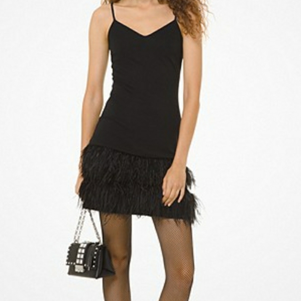 Michale Kors Matte Jersey Slip Dress